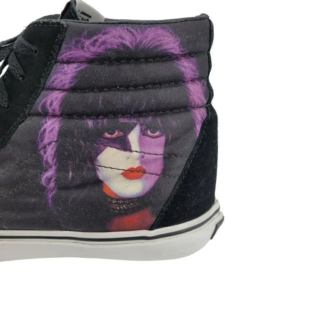 Vans SK8 Hi Top Kiss Sneakers 12 Solo Album Faces Skateboard Sneaker '08 Limited